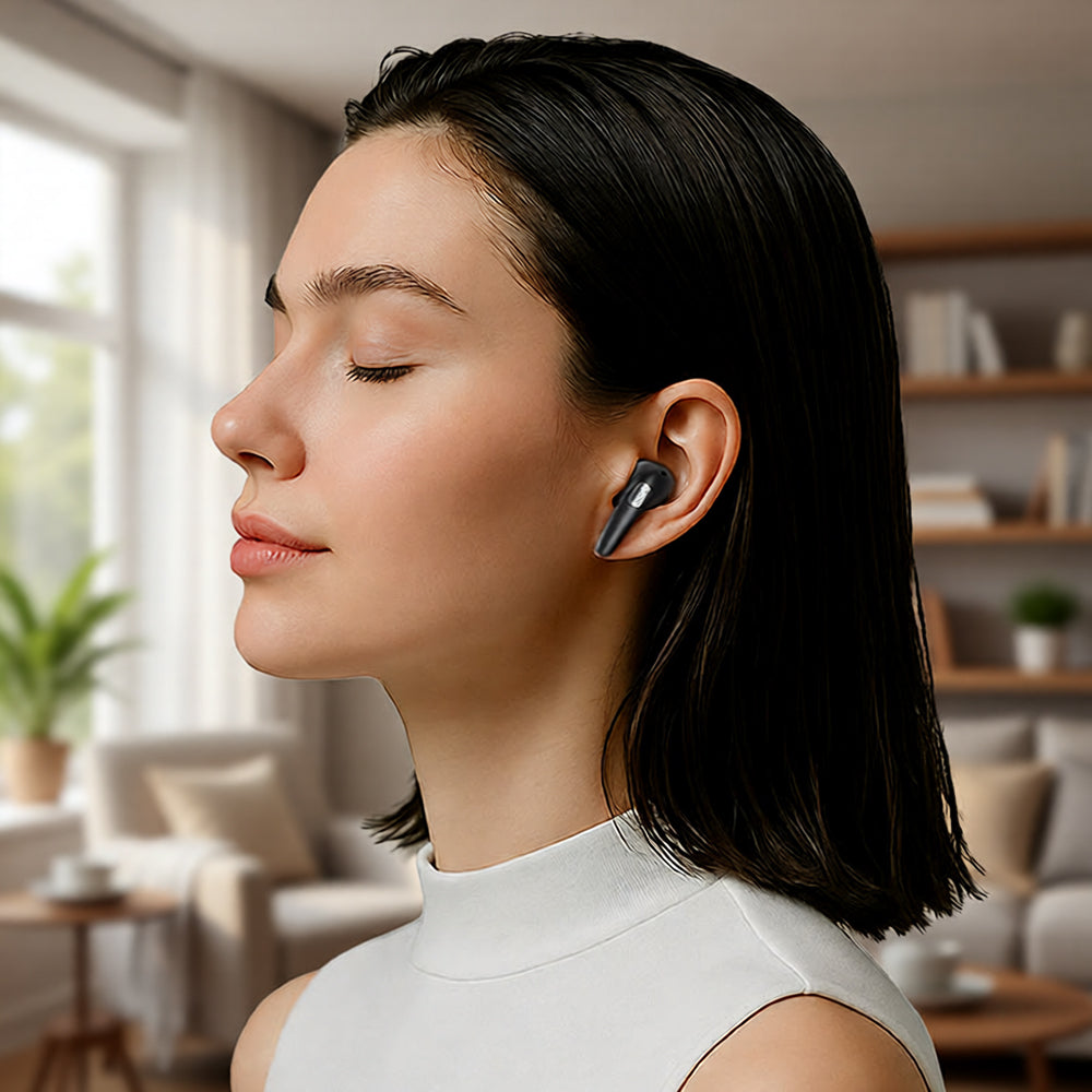 Handsfree Bluetooth Acefast W3, TWS, ANC, Каки