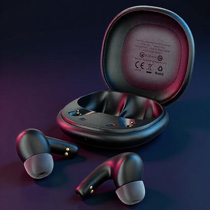 Handsfree Bluetooth Acefast W3, TWS, ANC, Черен