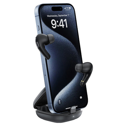 Handsfree Bluetooth Acefast W4, TWS, Бежов
