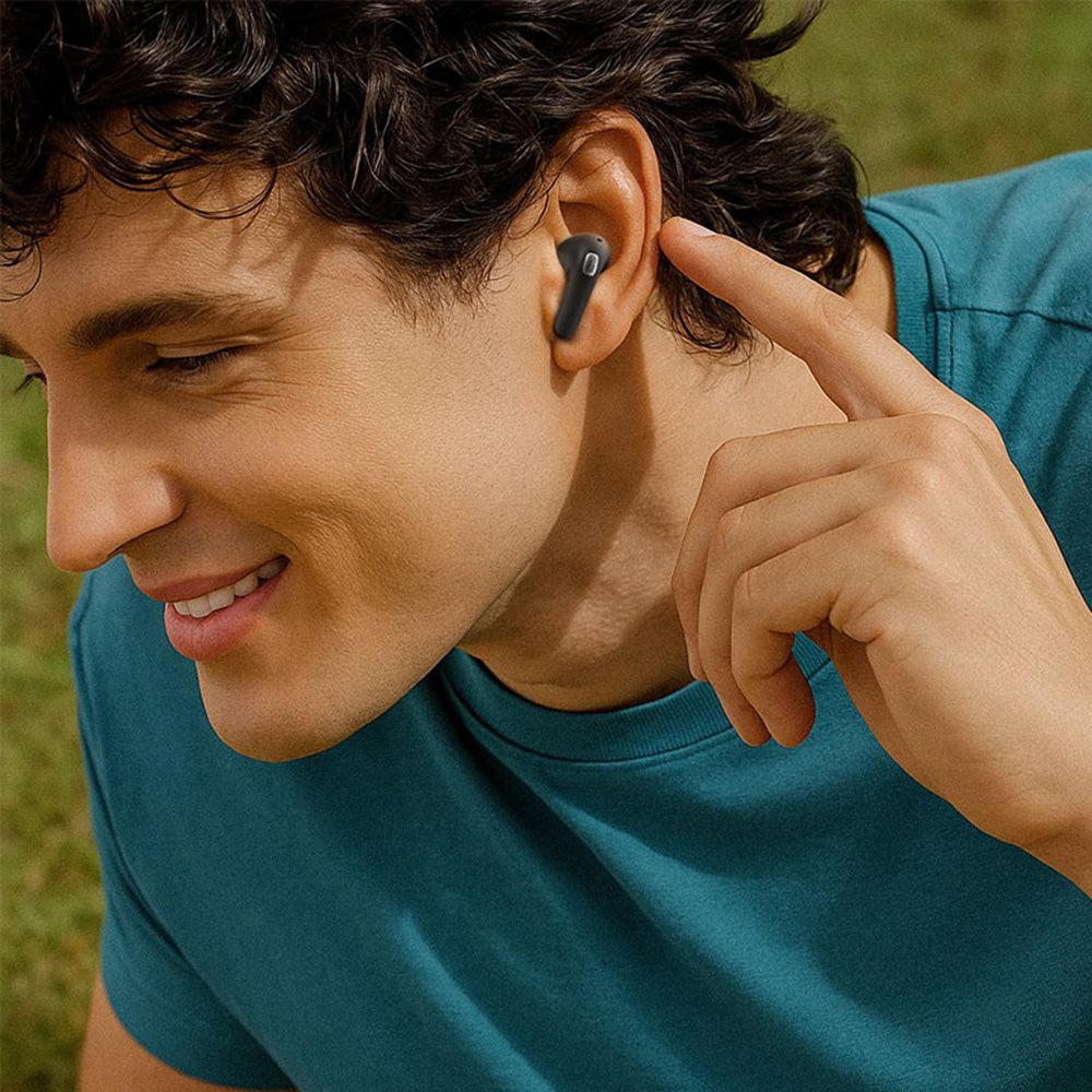 Handsfree Bluetooth Acefast W4, TWS, Бежов
