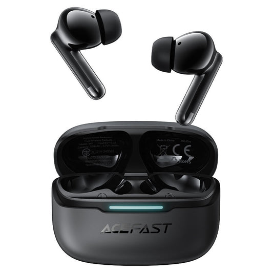Handsfree Bluetooth Acefast W5, TWS, ANC, Черен