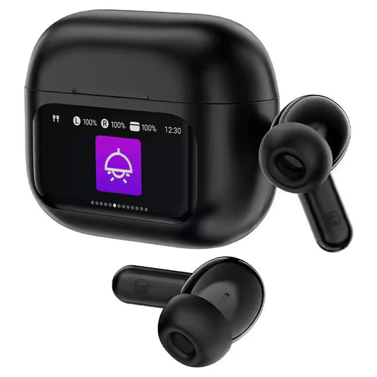 Handsfree Bluetooth Acefast W6, TWS, ANC, Черен