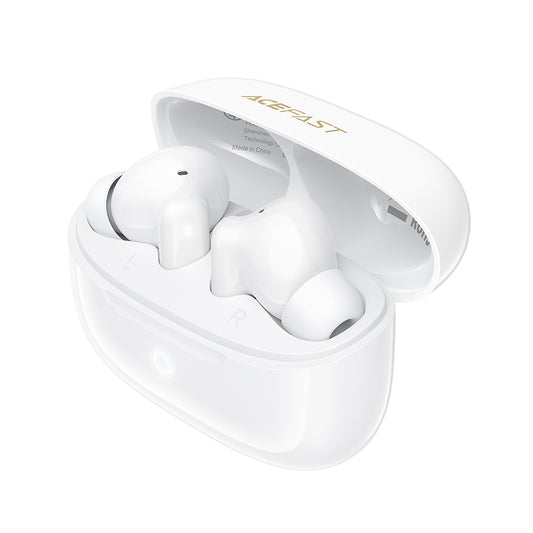Handsfree Bluetooth Acefast W7, TWS, Бял