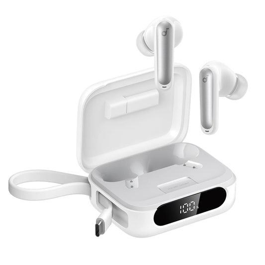 Handsfree Bluetooth Anker P41i, TWS, ANC, Бял A3937G21