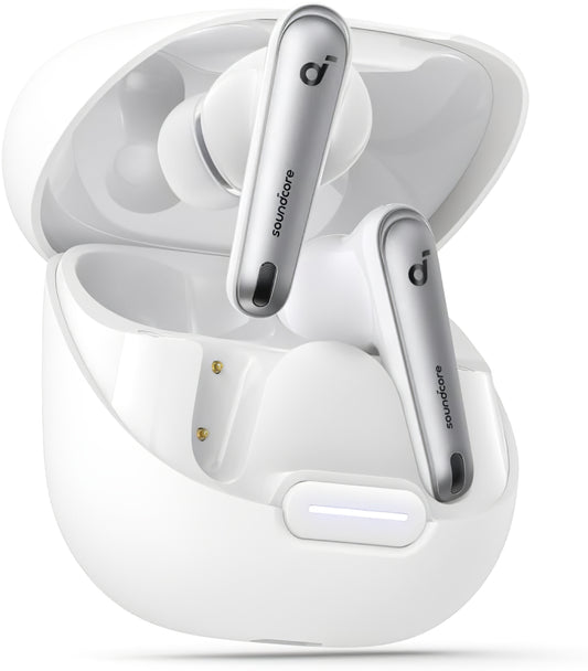 Bluetooth хендсфри Bluetooth Anker SoundCore Liberty 4 NC, TWS, ANC, MultiPoint, бял A3947G21