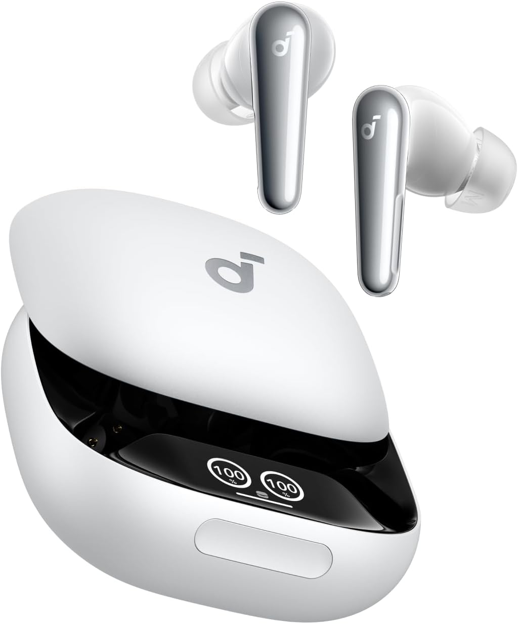 Handsfree Bluetooth Anker Soundcore Liberty 4 Pro, TWS, ANC, Бял A3954G21