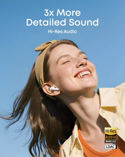 Handsfree Bluetooth Anker Soundcore R60i, TWS, ANC, Бял D1202G21