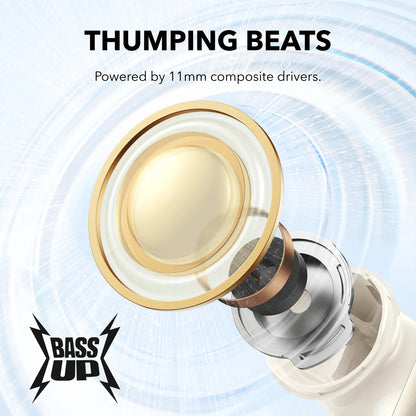 Handsfree Bluetooth Anker SoundCore P40i, TWS, ANC, Черен A3955G11