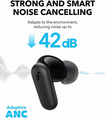 Handsfree Bluetooth Anker SoundCore P30i, TWS, ANC, Черен A3959Z11