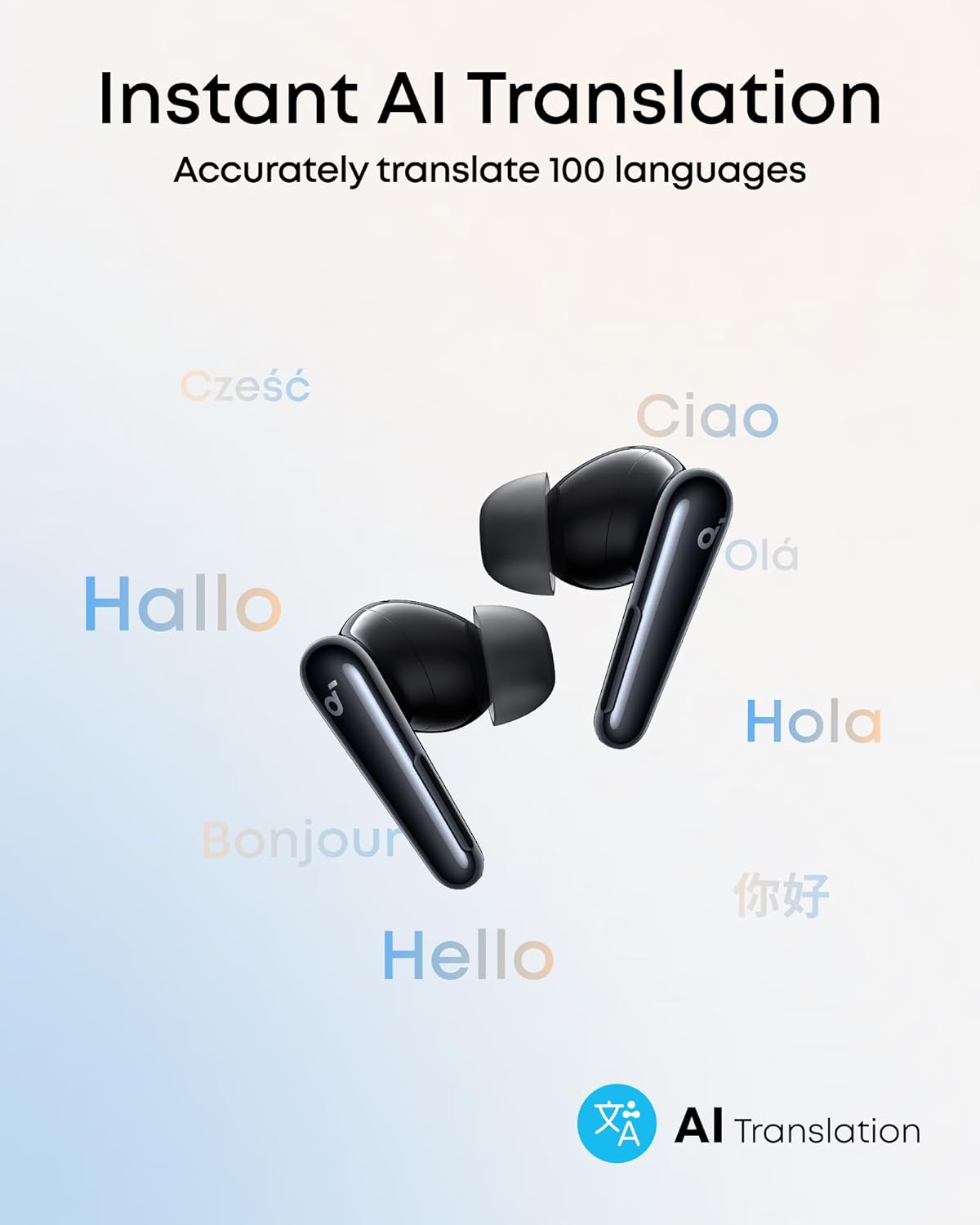 Handsfree Bluetooth Anker Soundcore Liberty 4 Pro, TWS, ANC, Черен A3954G11