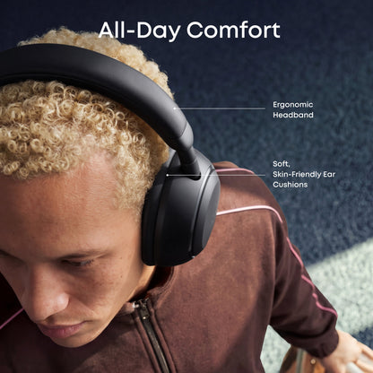 Handsfree Bluetooth Anker SoundCore Space 2, A2DP, ANC, Черен D1402G11