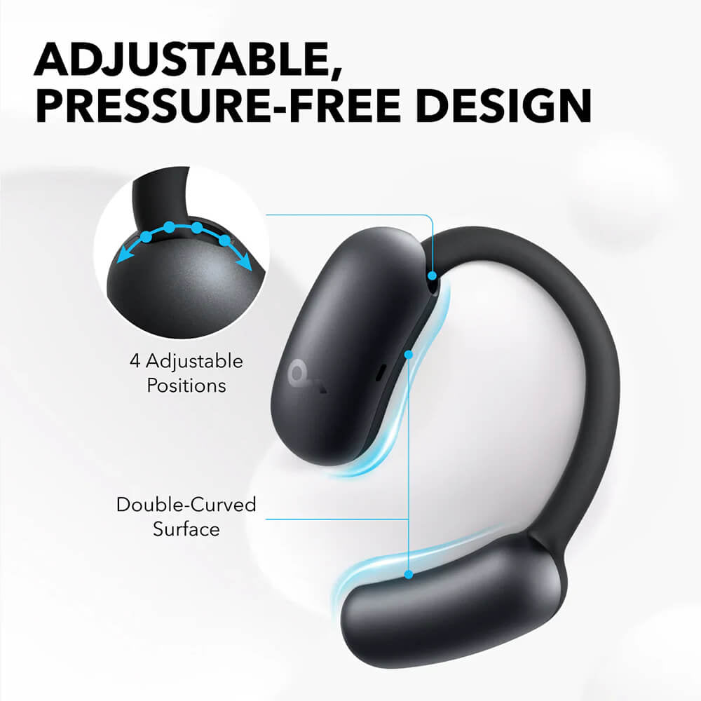 Handsfree Bluetooth Anker SoundCore AeroFit 2, TWS, Черен A3874G11