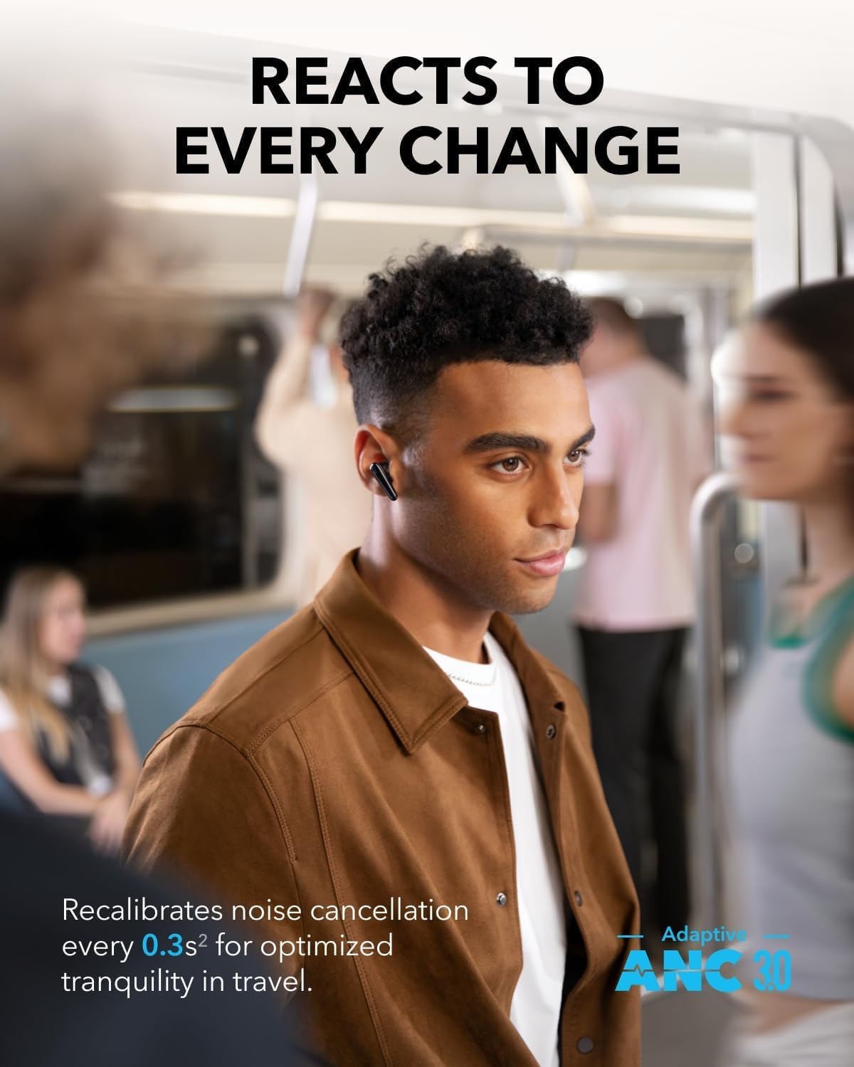 Handsfree Bluetooth Anker Soundcore Liberty 4 Pro, TWS, ANC, Черен A3954G11