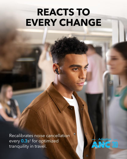 Handsfree Bluetooth Anker Soundcore Liberty 4 Pro, TWS, ANC, Черен A3954G11