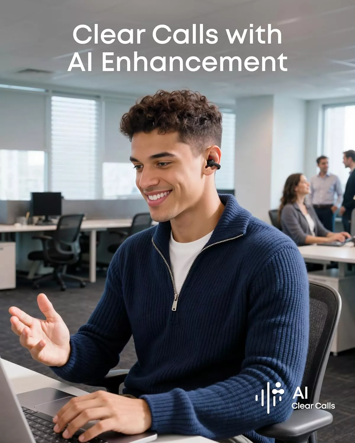 Handsfree Bluetooth Anker Soundcore C50i, TWS, Черен D1101G11