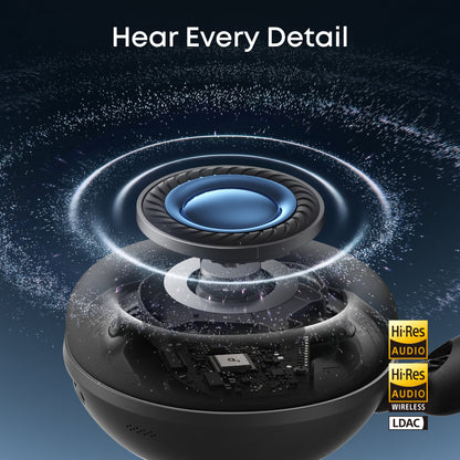 Handsfree Bluetooth Anker SoundCore Space 2, A2DP, ANC, Черен D1402G11