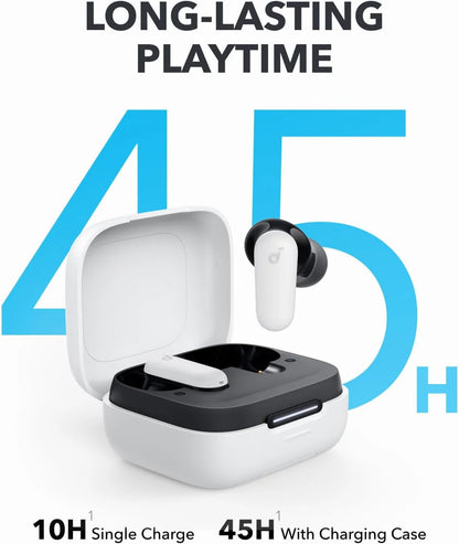 Handsfree Bluetooth Anker SoundCore P30i, TWS, ANC, White A3959321