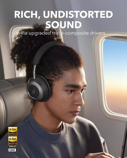 Handsfree Bluetooth Anker SoundCore Space One Pro, A2DP, ANC, Черен A3062G11
