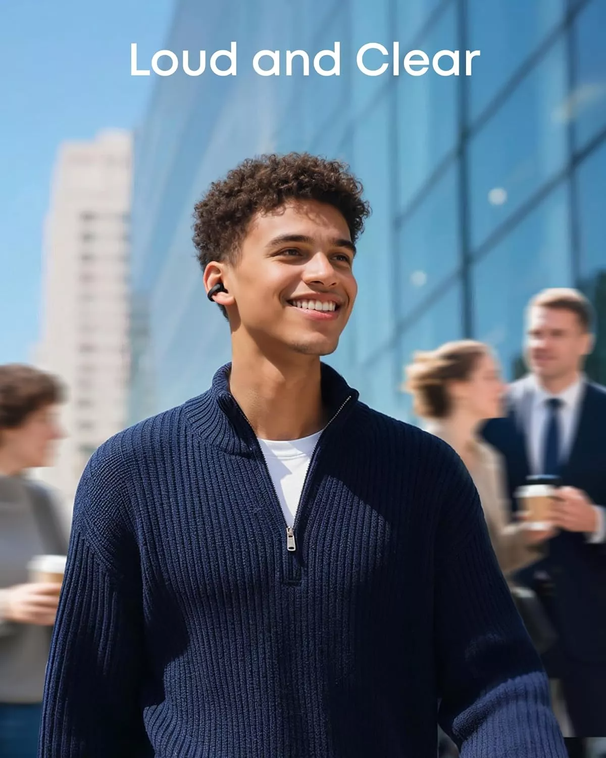 Handsfree Bluetooth Anker Soundcore C50i, TWS, Черен D1101G11