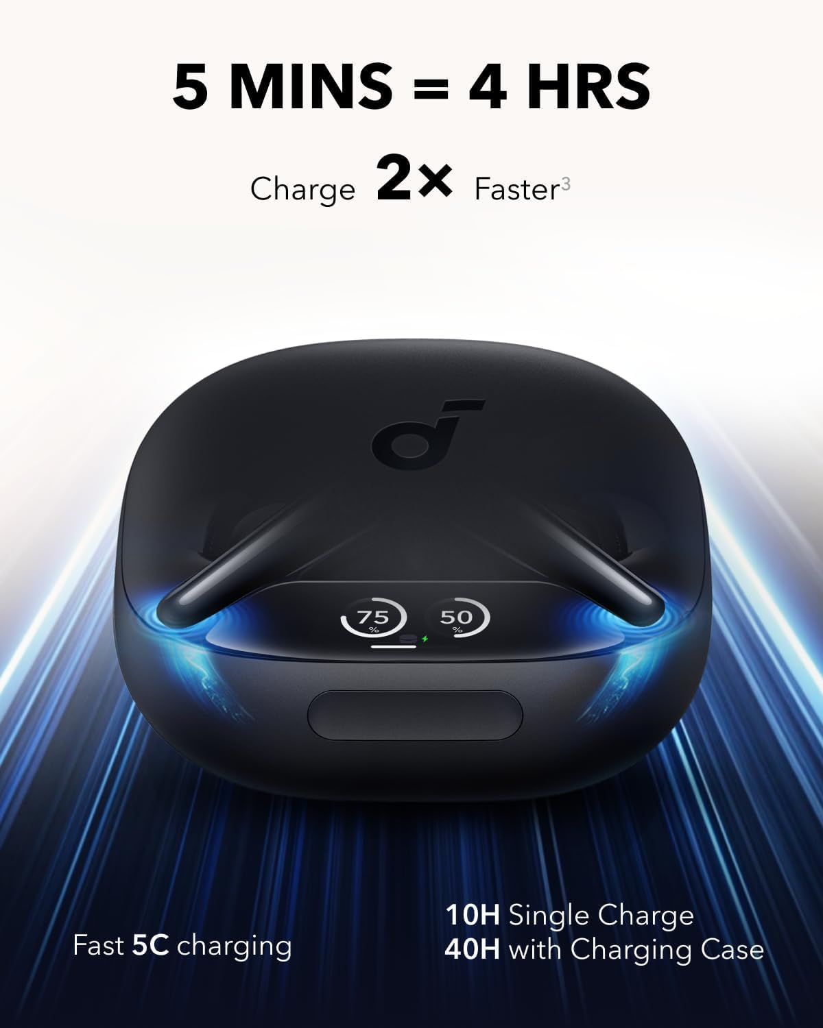 Handsfree Bluetooth Anker Soundcore Liberty 4 Pro, TWS, ANC, Черен A3954G11