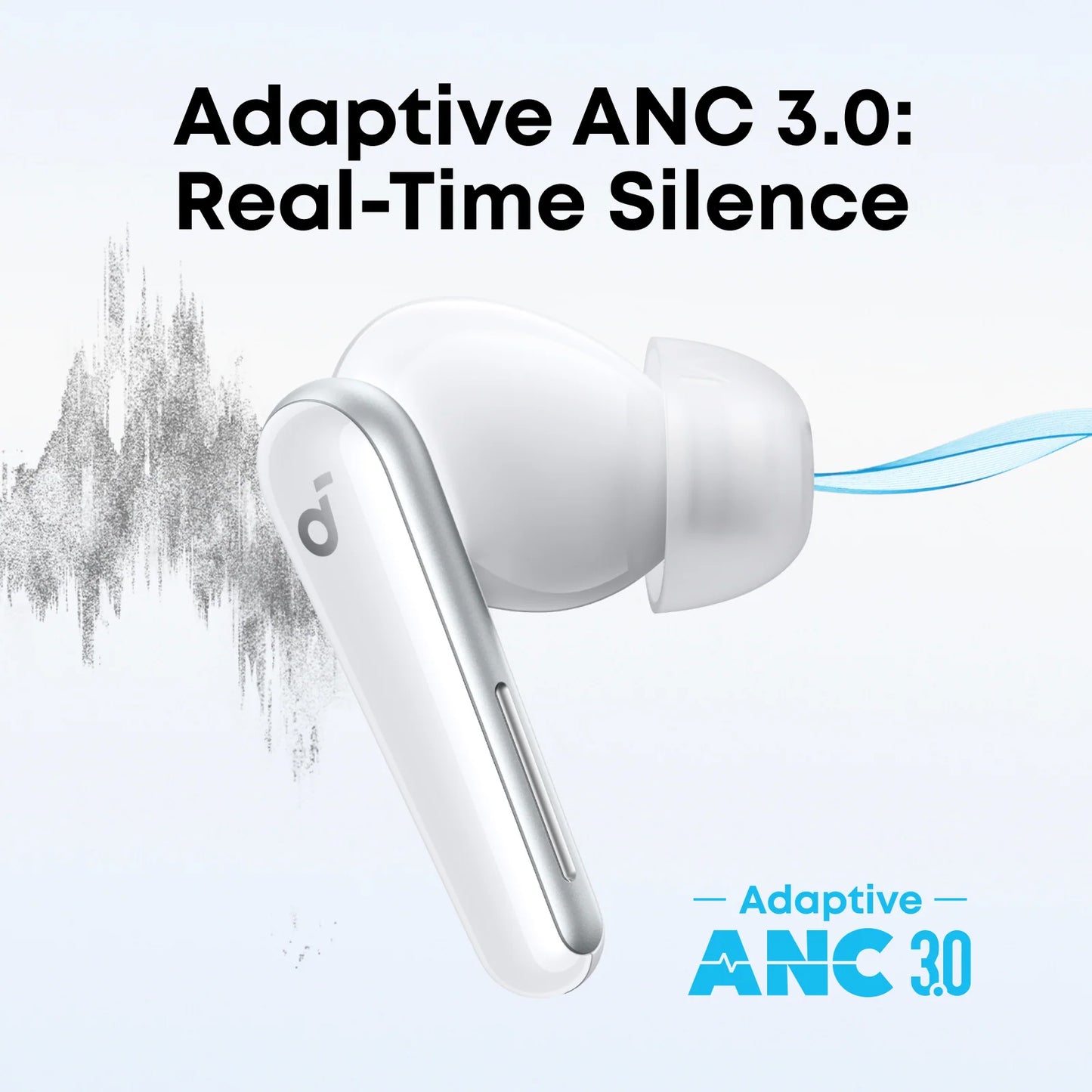 Handsfree Bluetooth Anker SoundCore Liberty 5, TWS, ANC, Бял A3957G21