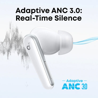 Handsfree Bluetooth Anker SoundCore Liberty 5, TWS, ANC, Бял A3957G21