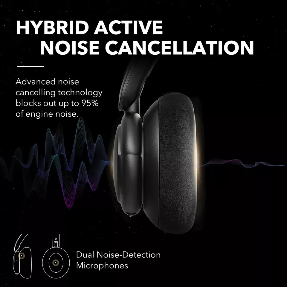 Handsfree Bluetooth Anker SoundCore Q30, A2DP, ANC, Черен A3028313