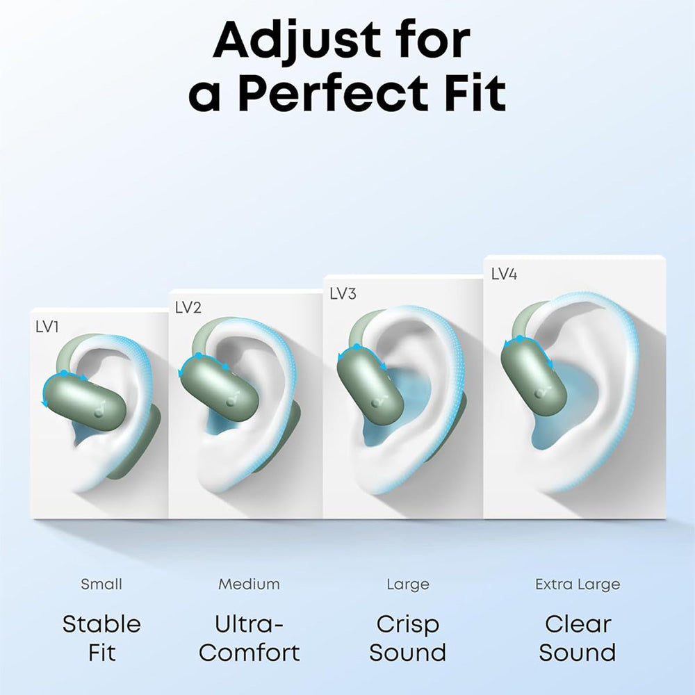 Handsfree Bluetooth Anker SoundCore AeroFit 2, TWS, Зелен A3874G61