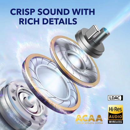 Handsfree Bluetooth Anker SoundCore Liberty 4, TWS, ANC, Бял A3953G21