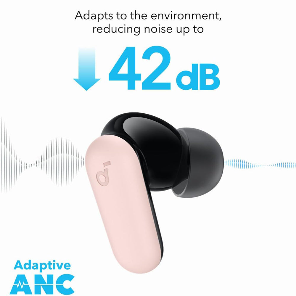 Handsfree Bluetooth Anker SoundCore P30i, TWS, Розов A3959351