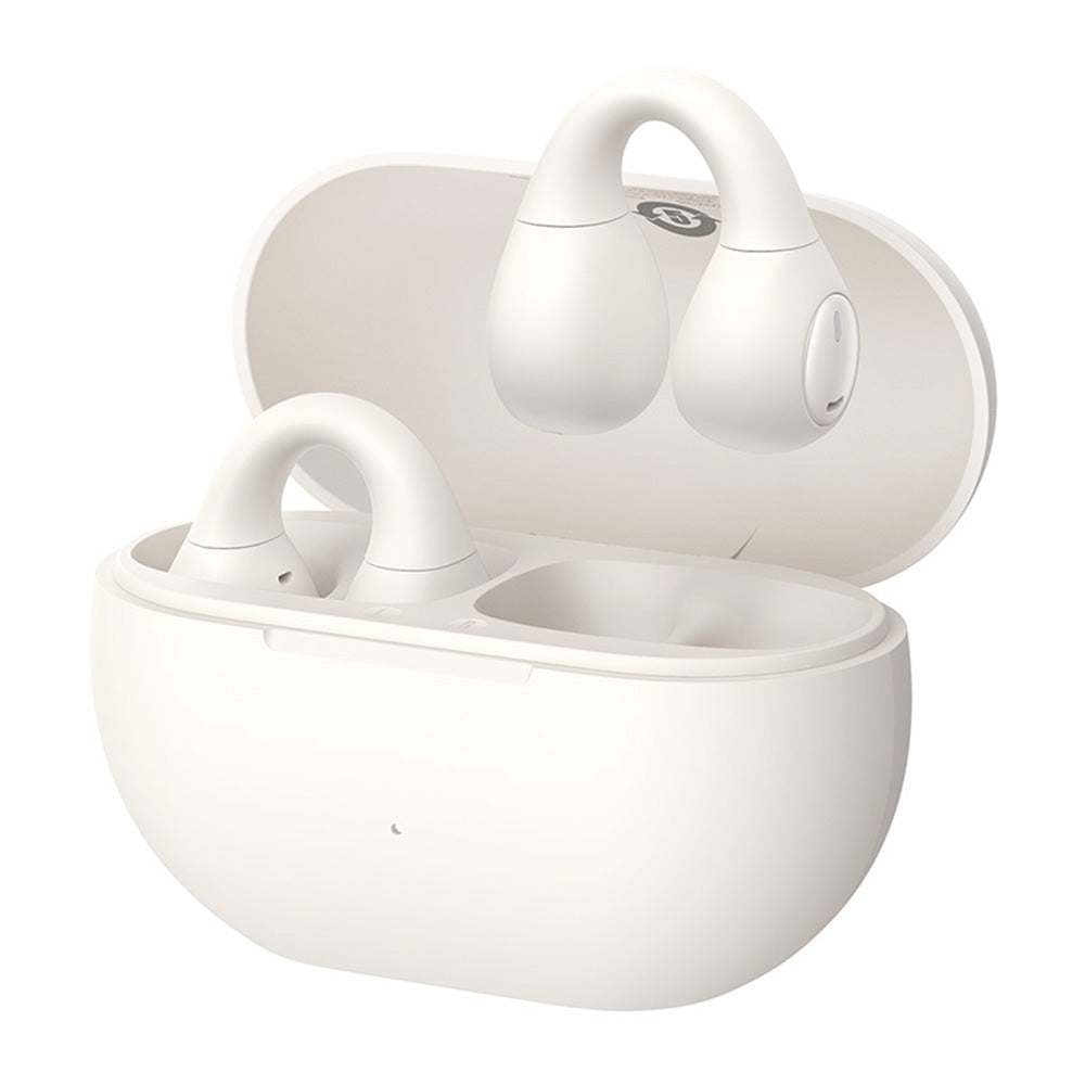 Handsfree Bluetooth Baseus Bass 15 Clip, TWS, Бял A00079500223-00