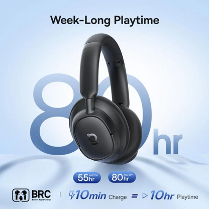 Handsfree Bluetooth Baseus Bass BH1 NC, MultiPoint, A2DP, ANC, Черен A0203703