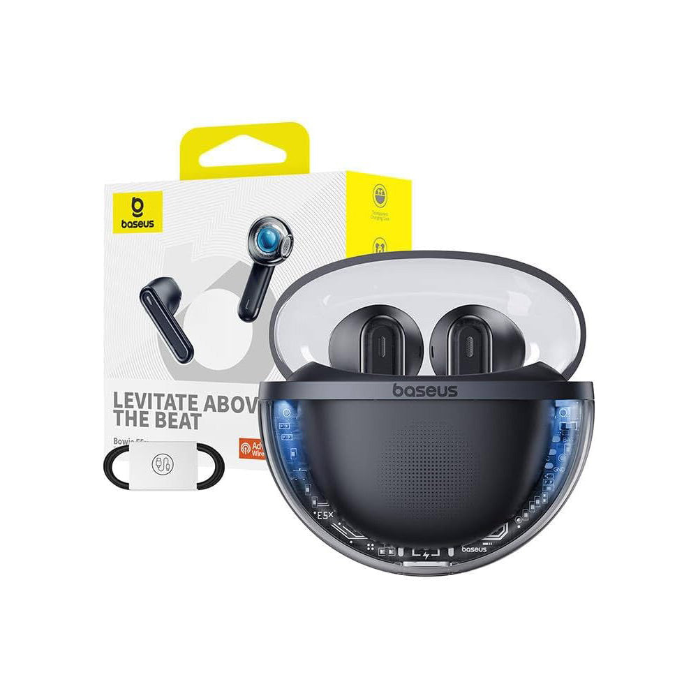 Handsfree Bluetooth Baseus Bowie E5x, TWS, Черен A00060101123-00