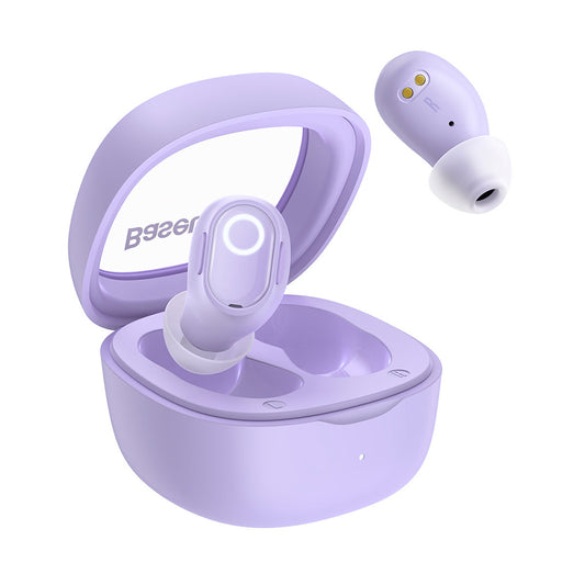 Handsfree Bluetooth Baseus Bowie WM02, TWS, Лилав NGTW370205