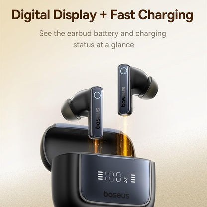 Handsfree Bluetooth Baseus Bowie 35, TWS, Черен A00073800123-00