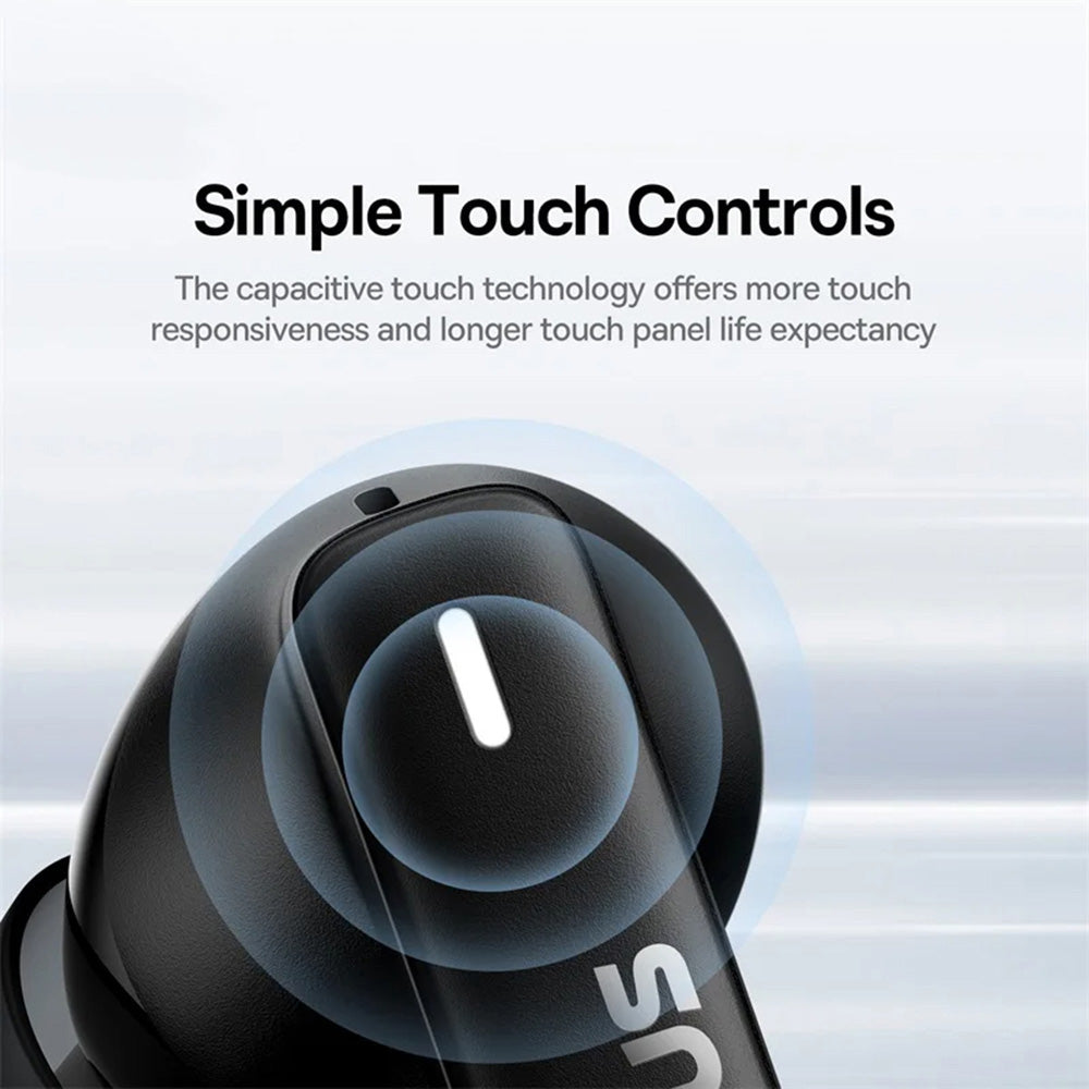 Handsfree Bluetooth Baseus Bowie E19, TWS, Черен A00069600113-00