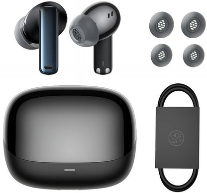 Handsfree Bluetooth Baseus Bowie M2s, TWS, ANC, Черен NGTW350101