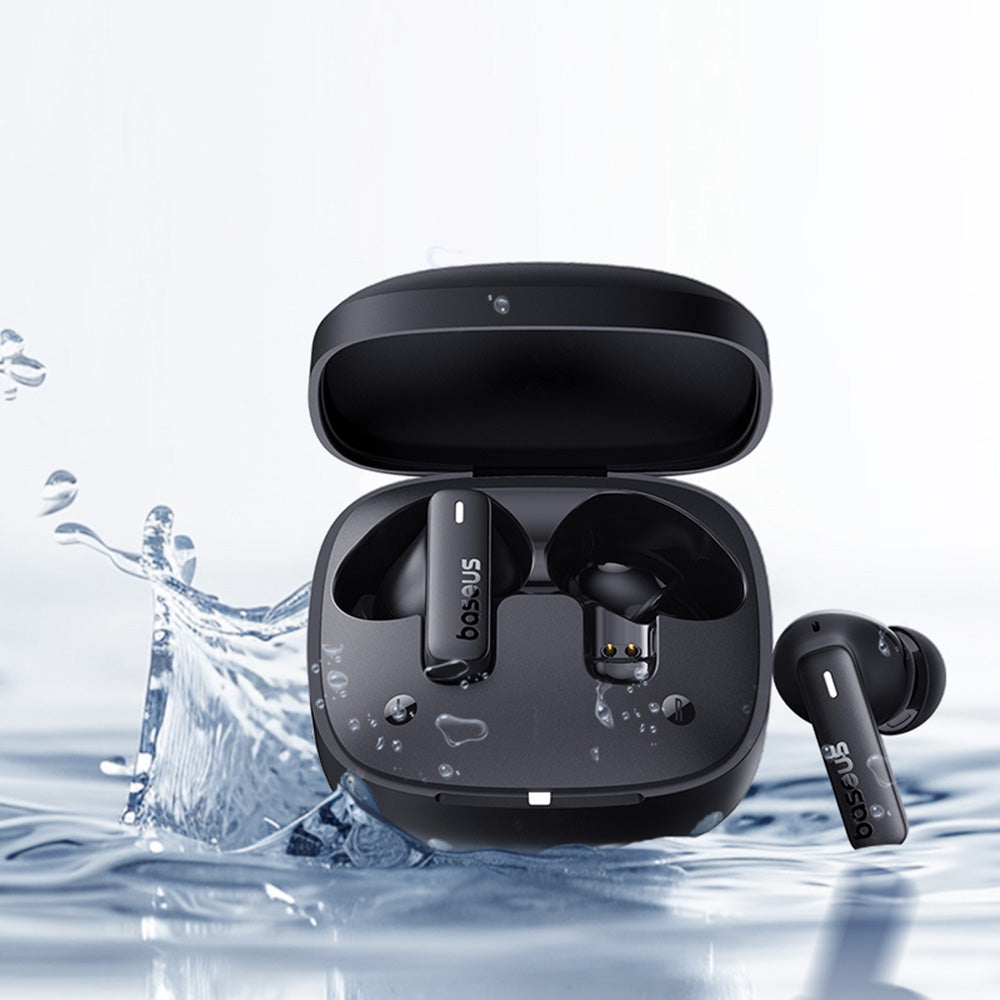 Handsfree Bluetooth Baseus Bowie E19, TWS, Черен A00069600113-00