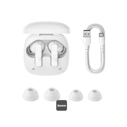 Handsfree Bluetooth Baseus Bowie E20, TWS, Бял A00069700223-00