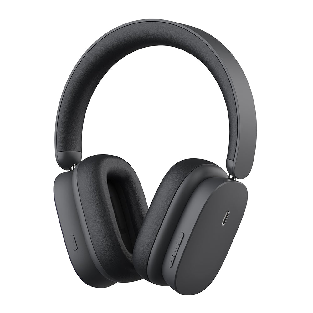 Безжични слушалки Bluetooth Baseus Bowie H1, A2DP, ANC, сиви NGTW230213