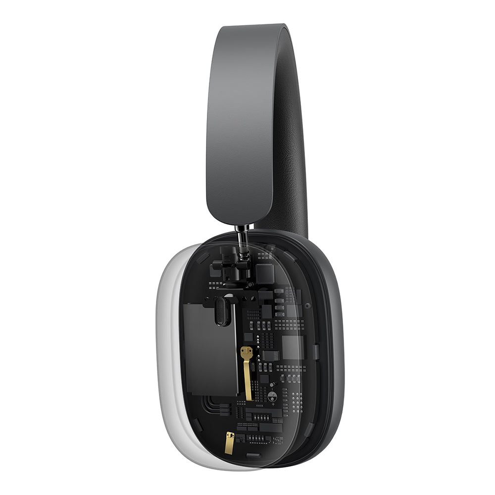 Безжични слушалки Bluetooth Baseus Bowie H1, A2DP, ANC, сиви NGTW230213