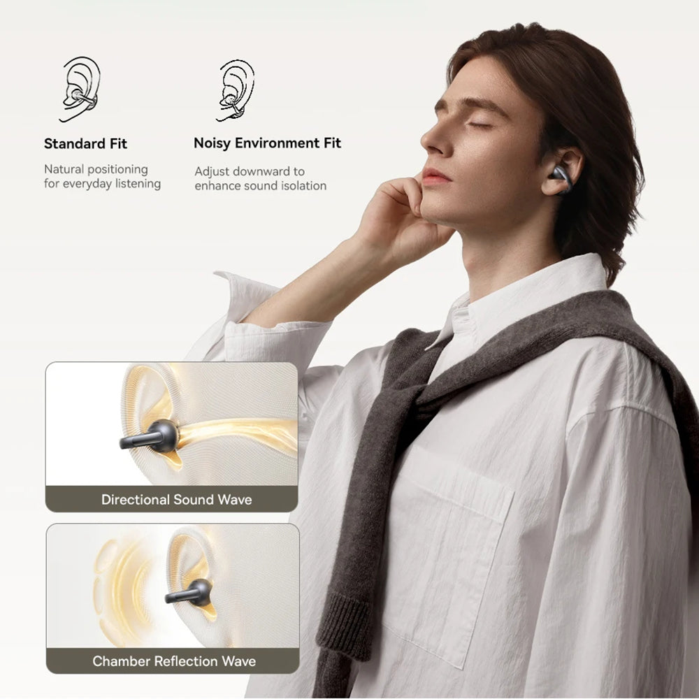 Handsfree Bluetooth Baseus Bowie MC1 Pro, TWS, MultiPoint, Черен A0102503