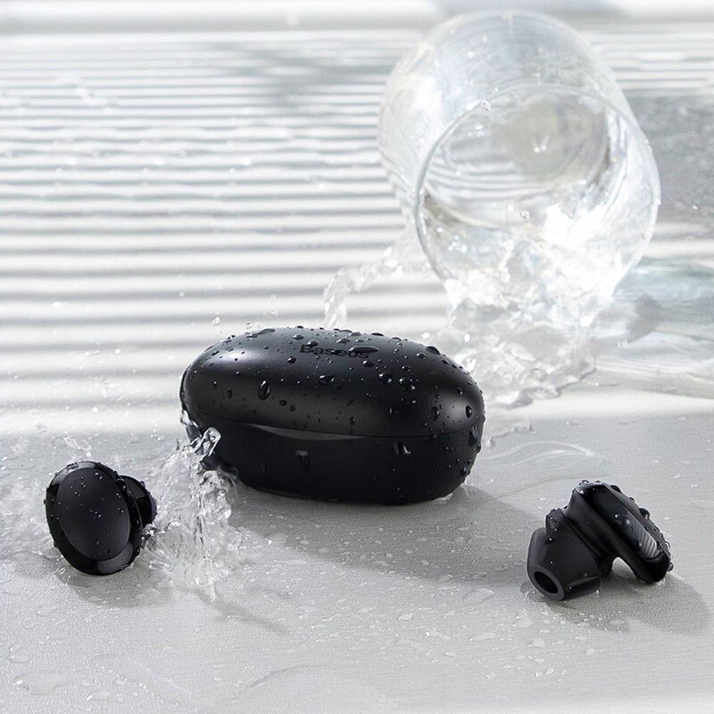 Handsfree Bluetooth Baseus Encok W11, TWS, Black NGTW060001