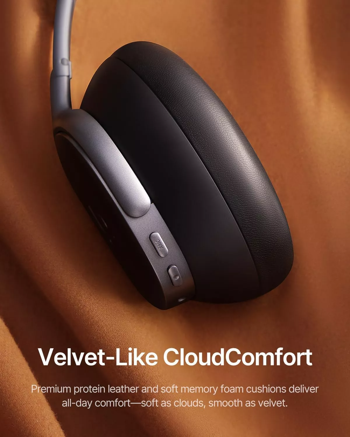 Handsfree Bluetooth Baseus Inspire XH1 Sound by Bose, A2DP, ANC, Черен A00085701123-00