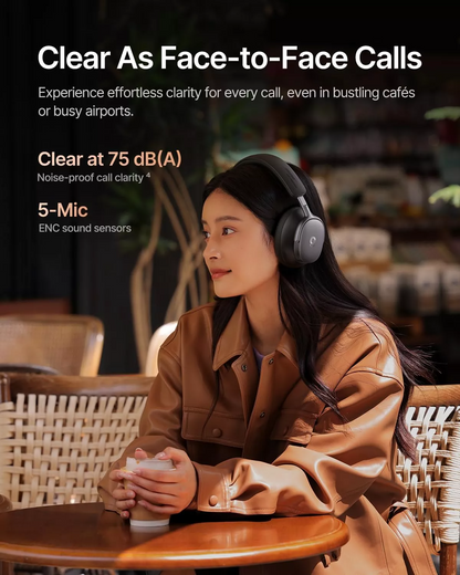 Handsfree Bluetooth Baseus Inspire XH1 Sound by Bose, A2DP, ANC, Черен A00085701123-00