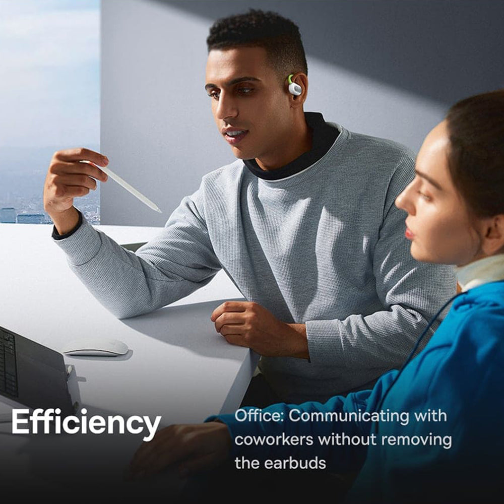 Handsfree Bluetooth Baseus PM20A, TWS, Зелен A00064400641-00