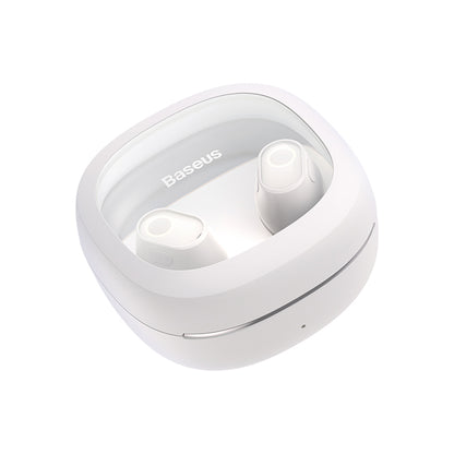 Handsfree Bluetooth Baseus WM02+, TWS, Бял NGTW370302