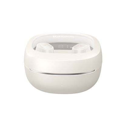 Handsfree Bluetooth Baseus WM02+, TWS, Бял NGTW370302