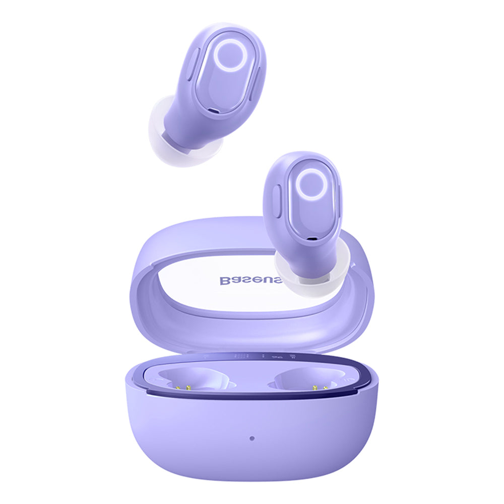 Handsfree Bluetooth Baseus WM02+, TWS, Лилав NGTW370305