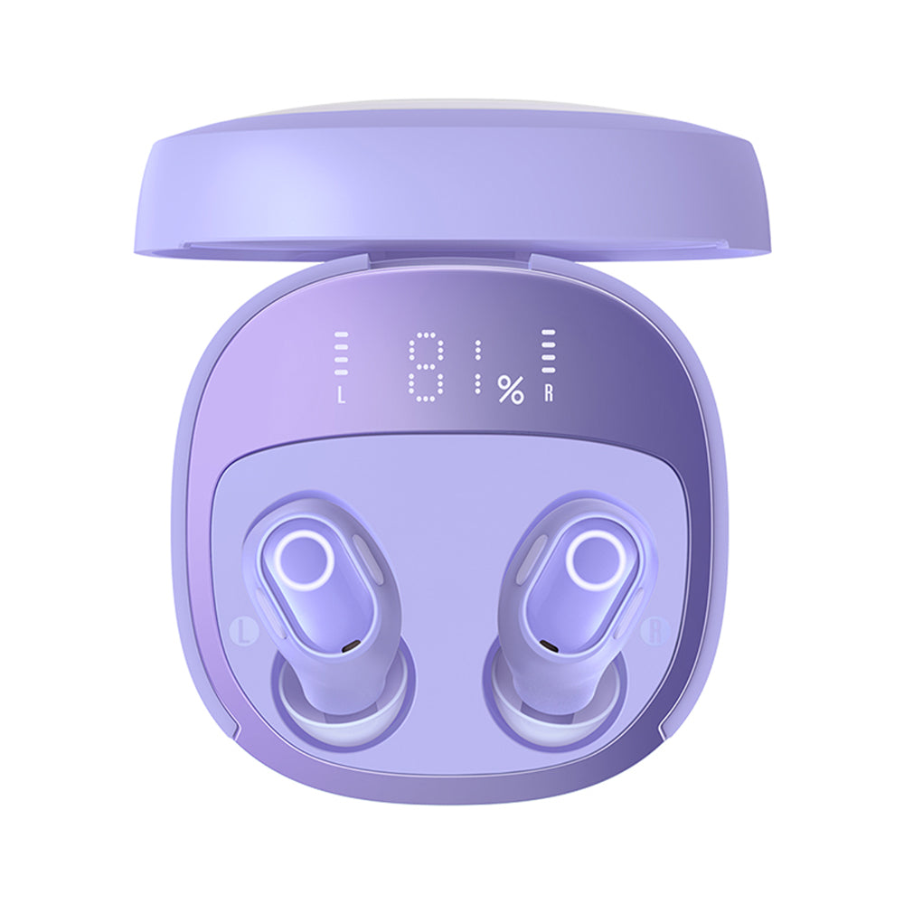 Handsfree Bluetooth Baseus WM02+, TWS, Лилав NGTW370305
